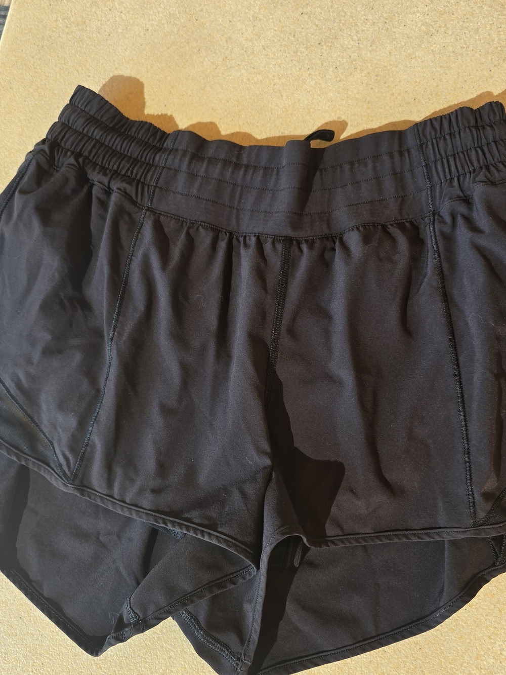 lululemon athletica Black Women's 2-in-1 Athletic Shorts